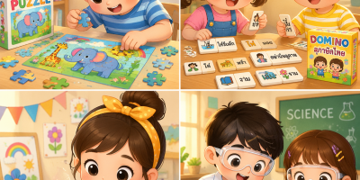 10 กิจกรรมปิดเทอมที่ช่วยพัฒนาสมองลูก โดยไม่ต้องใช้มือถือ (เหมาะกับเด็กทุกวัย)